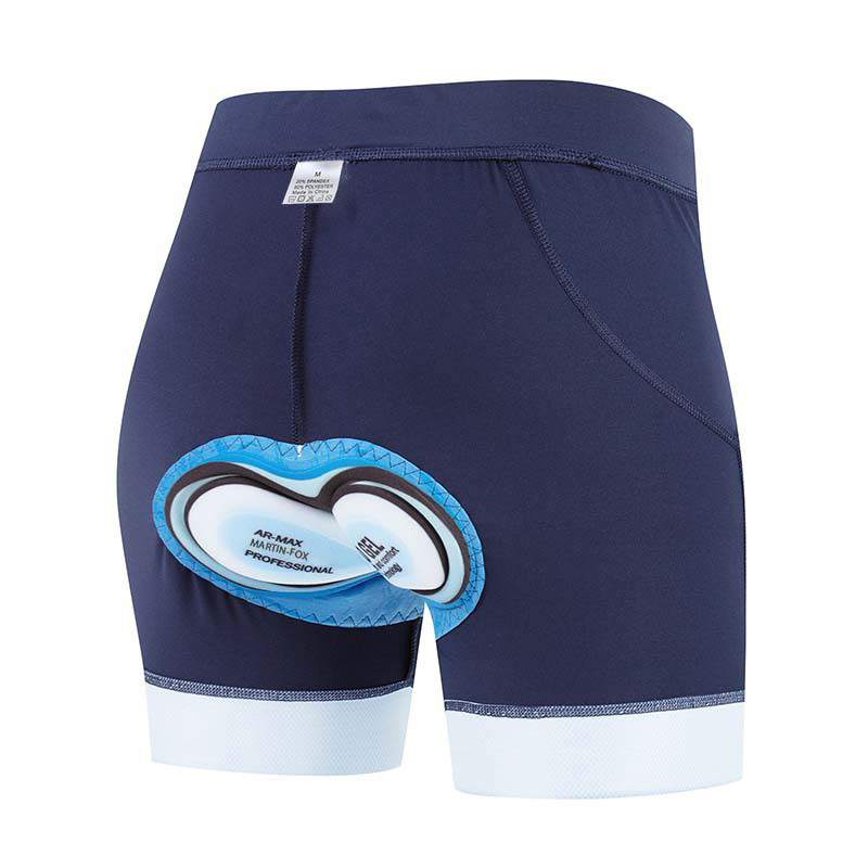 Padded Cycling Shorts 5D Gel - 여성용 사이클링 반바지 통기성 속건 압축