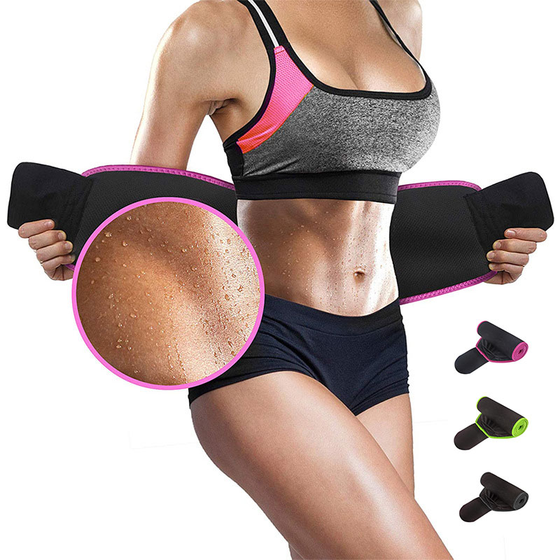 Sweat Waist Trainer Belt Neoprene - 네오프렌 여성용 허리 트리머 벨트, 무게추