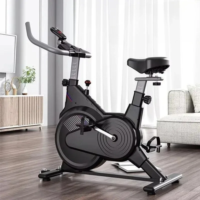 Exercise Bike Magnetic Resistance - 체중 감량을 위한 흑백 운동용 자전거,