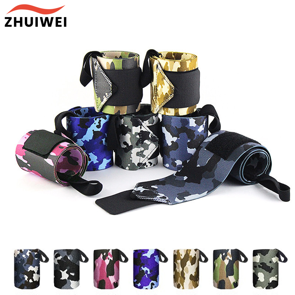 Wrist Wraps Weightlifting Support - 1pc 손목 지원 체육관 스트랩 위장