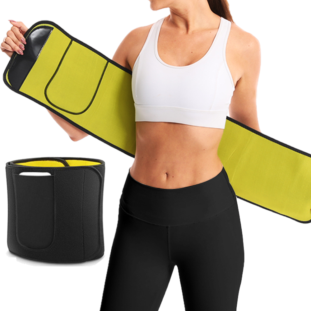Sweat Waist Trainer Belt Neoprene - 여성용 사우나 허리 트레이너 슬리밍 벨트