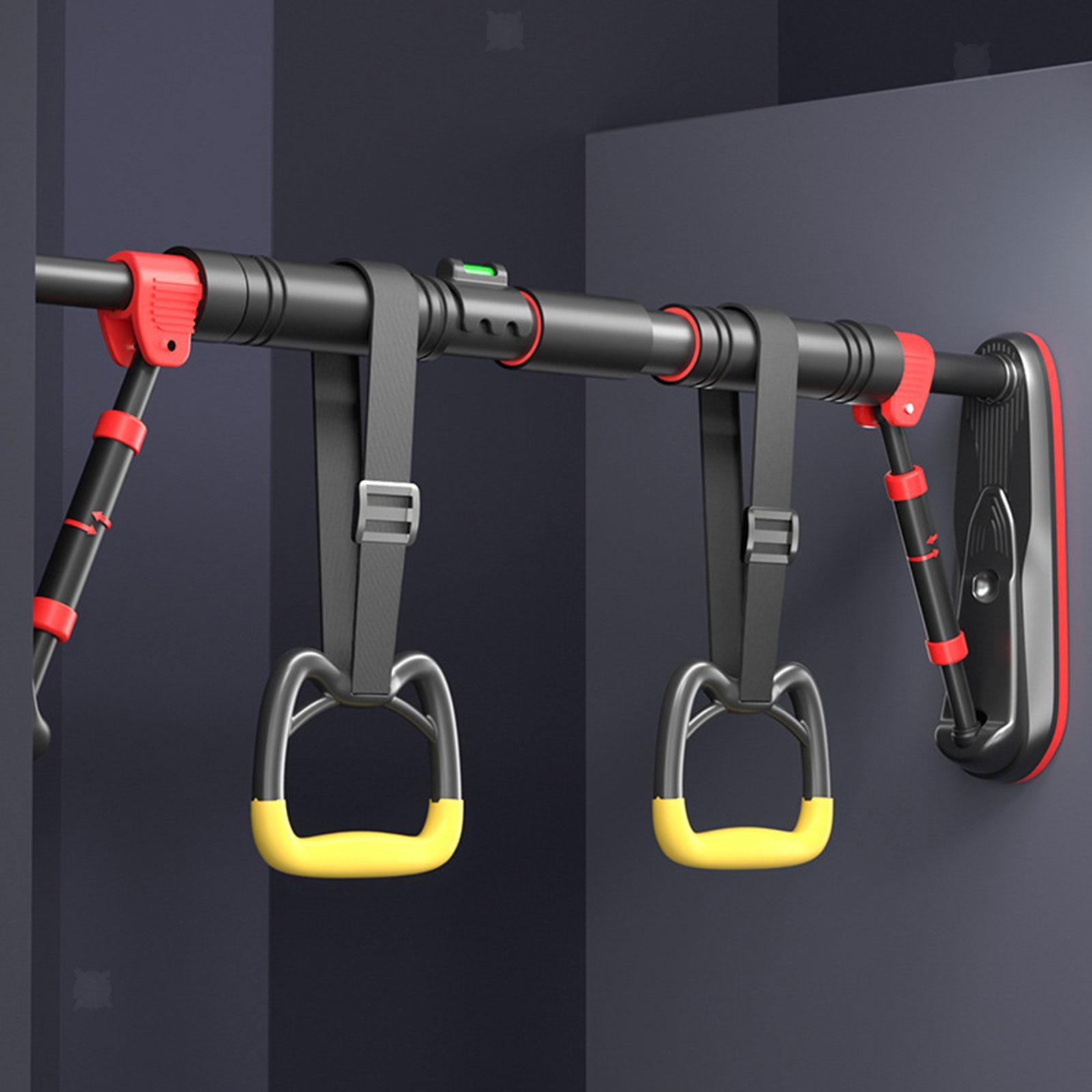 Door Pull Up Bar No Screw - 초광폭 딥 워크아웃 수평 바, 패딩
