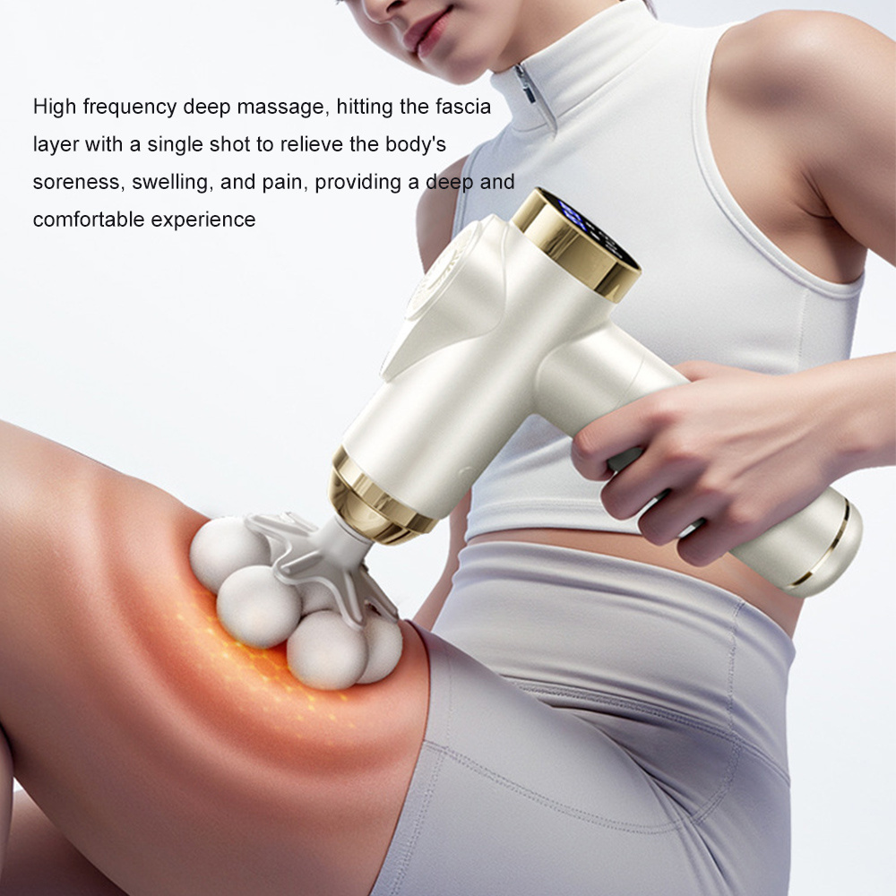 Electric Massage Gun Deep Tissue - 전문 전기 근막 마사지기 고주파 심부