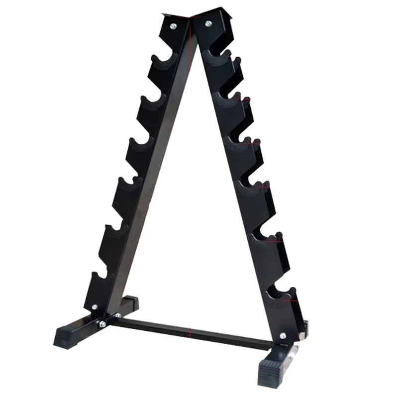 Fitness Equipment - 다기능 10단 철제 삼각형 덤벨 랙