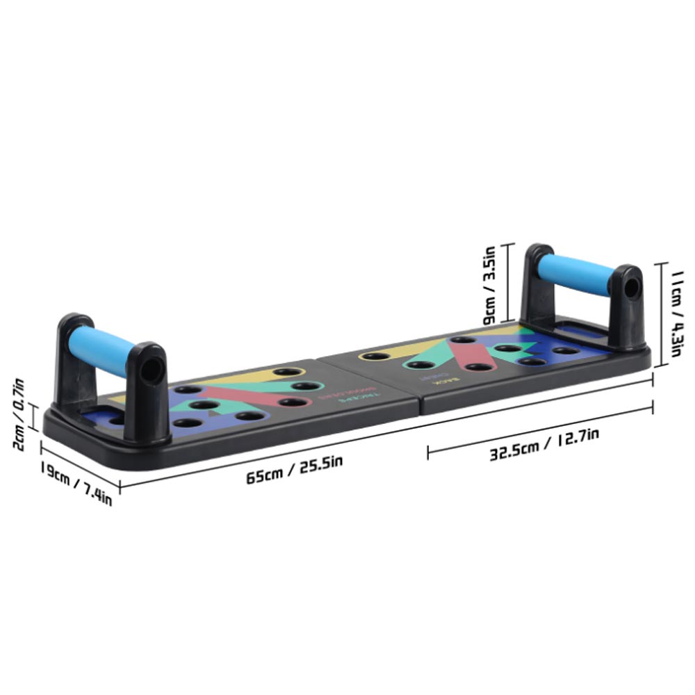 Push Up Board Foldable Multi Function - 9-in-1 접이식 푸쉬업 랙 보드 다기능