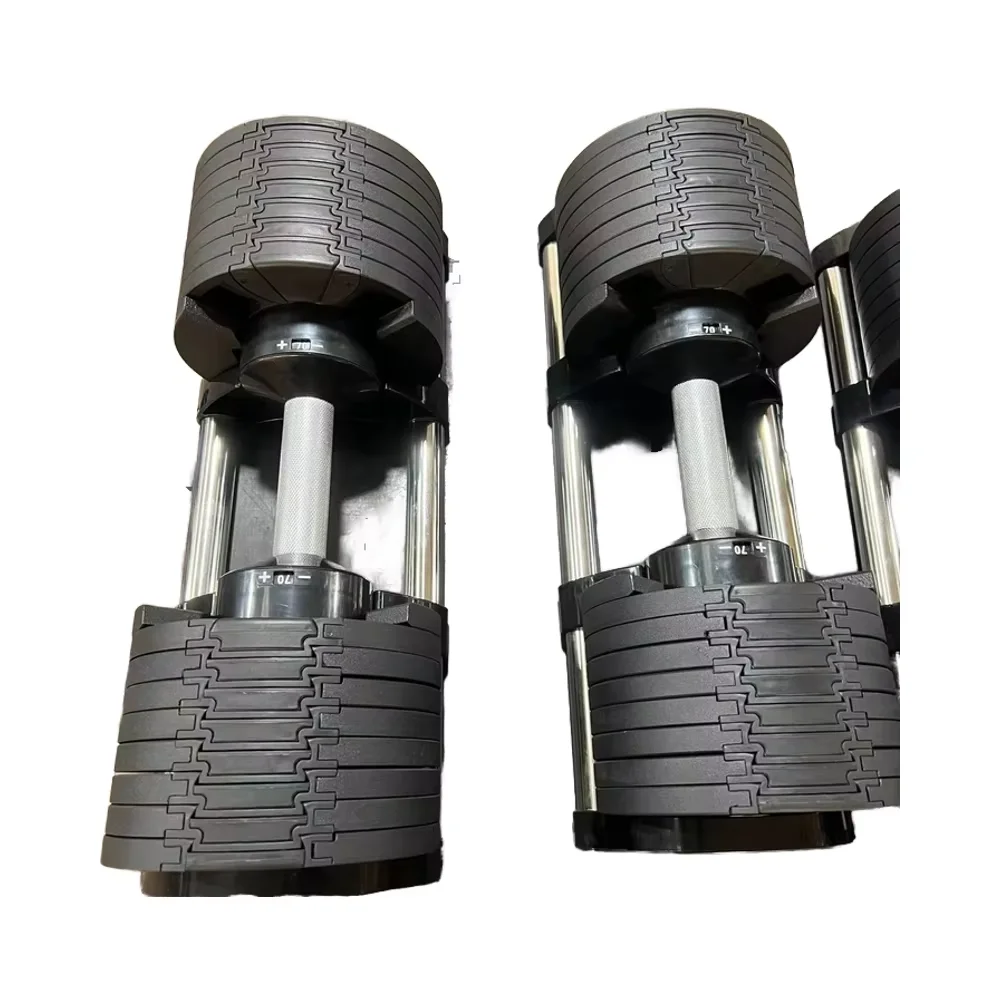 Adjustable Dumbbell Pair 40Kg - 조절 가능한 프리 덤벨 홈 피트니스