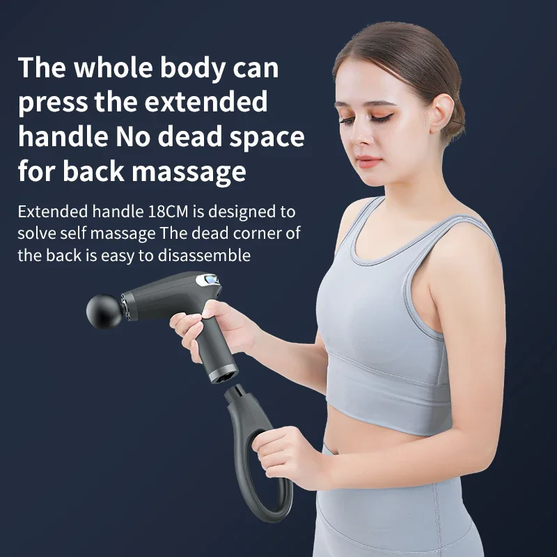 마사지 스틱 마사지건 연장 핸들 전동 피트니스 마사지기 - Electric Massage Gun Deep Tissue 리뷰 및 가격