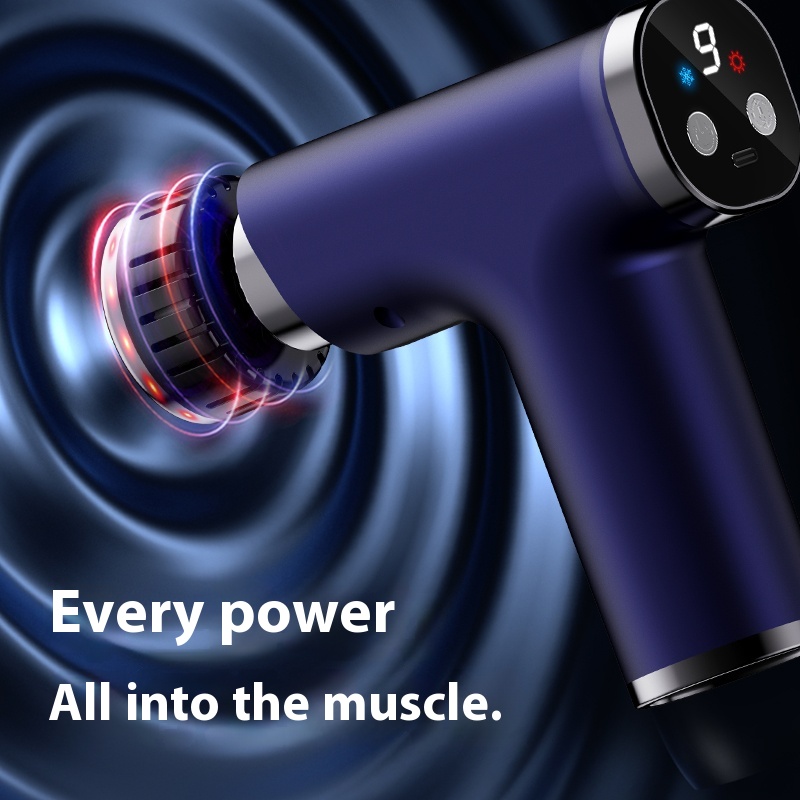 열 및 냉각 헤드가 있는 전기 마사지 총 포켓 크기의  - Electric Massage Gun Deep Tissue 리뷰 및 가격