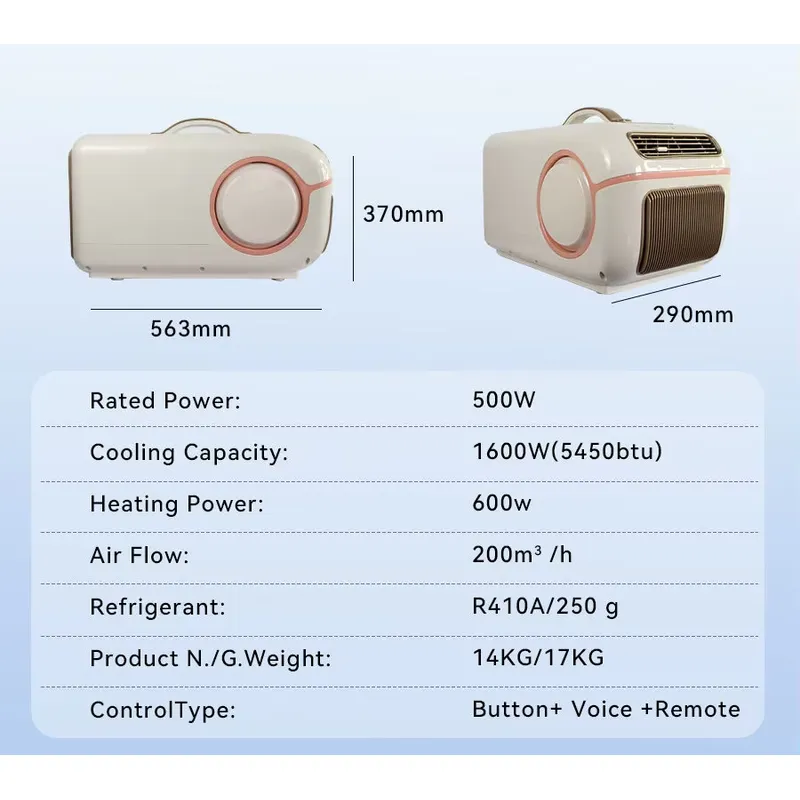 12V 24V 휴대용 차량 에어컨 (무배수 시스템, 냉 - Fishing 리뷰 및 가격