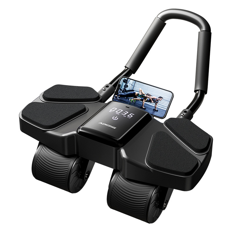 자동 리바운드 4륜 복근 롤러 휴대용 홈 피트니스 트레 - Ab Roller Wheel With Elbow Support 리뷰 및 가격
