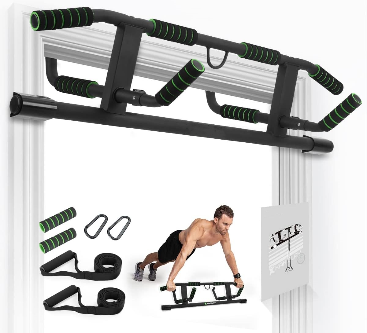웰쇼 스포츠 도어웨이 풀업바 턱걸이 딥바 나사나사 없이 - Door Pull Up Bar No Screw 리뷰 및 가격