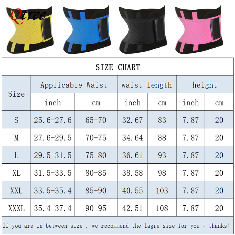 Qtree 핫 네오프렌 허리 트레이너 벨트 여성 사우나 - Sweat Waist Trainer Belt Neoprene 리뷰 및 가격