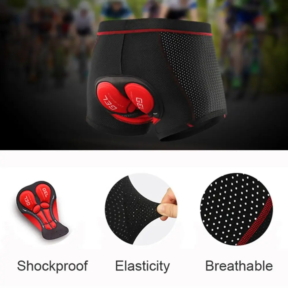 5D 젤 패드 충격 방지 통기성 사이클링 속옷 반바지  - Padded Cycling Shorts 5D Gel 리뷰 및 가격