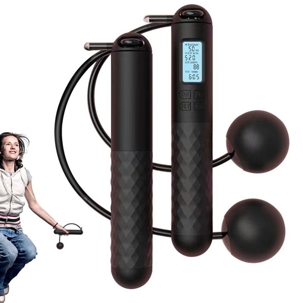 무선 로프리스 줄넘기 미끄럼 방지 체중 감량 카운팅 줄 - Smart Jump Rope Digital Counter 리뷰 및 가격