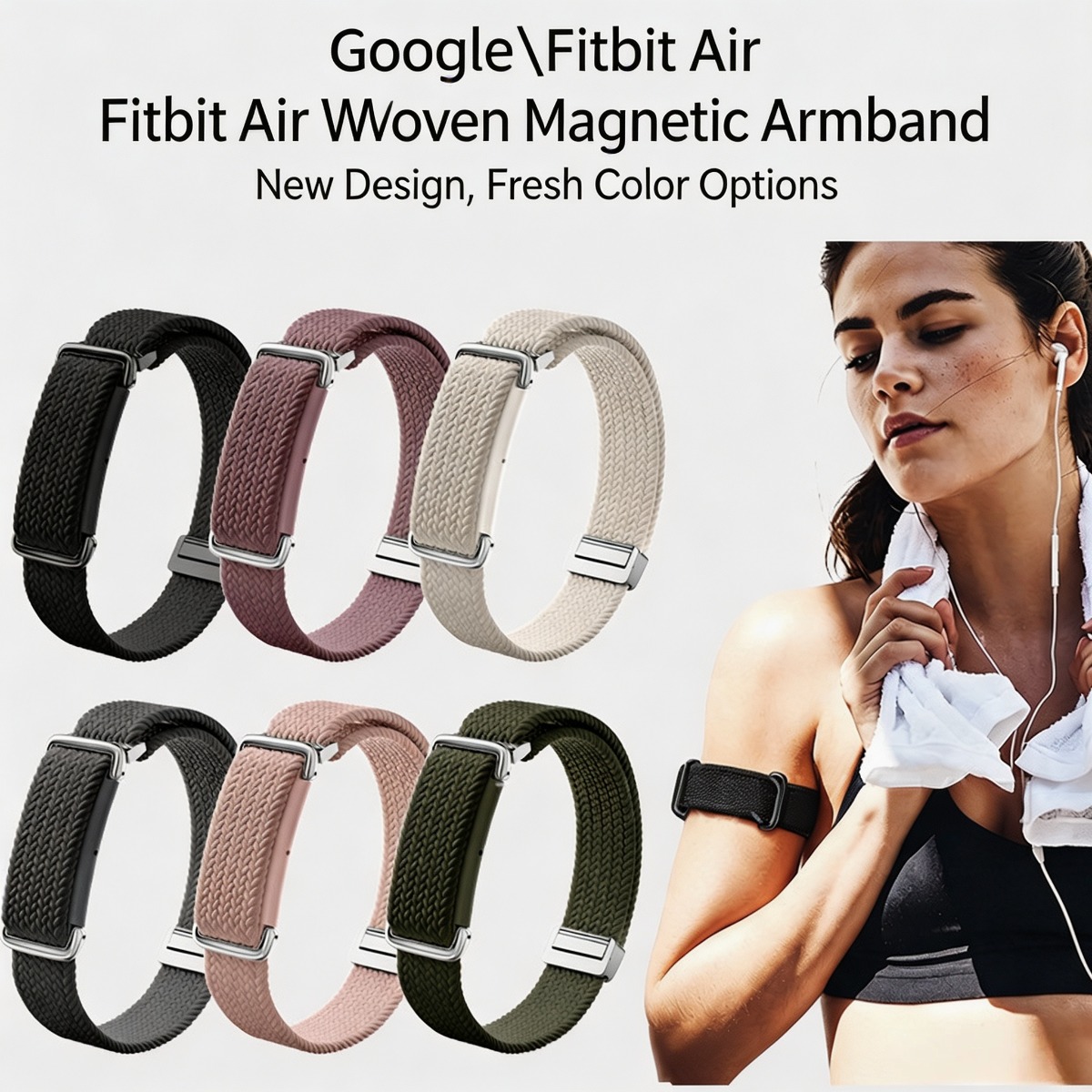 Google Fitbit Air용 나일론 손목밴드 및  - Resistance Bands Set With Handles 리뷰 및 가격