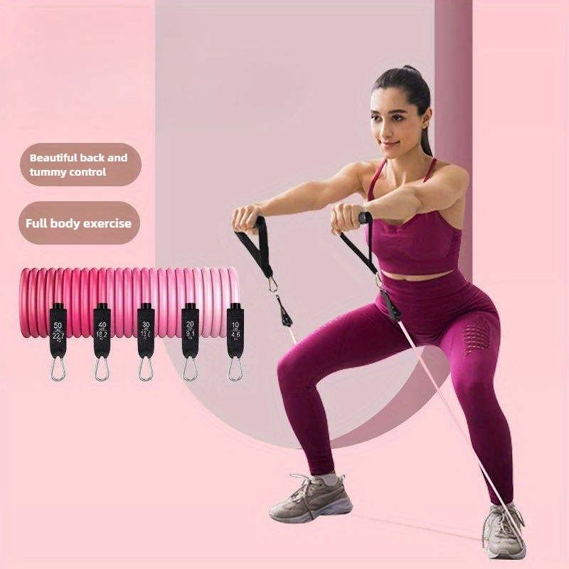 11종 세트 강화 필라테스 바, 저항 밴드 포함, 홈  - Pilates Bar Kit With Resistance Bands 리뷰 및 가격