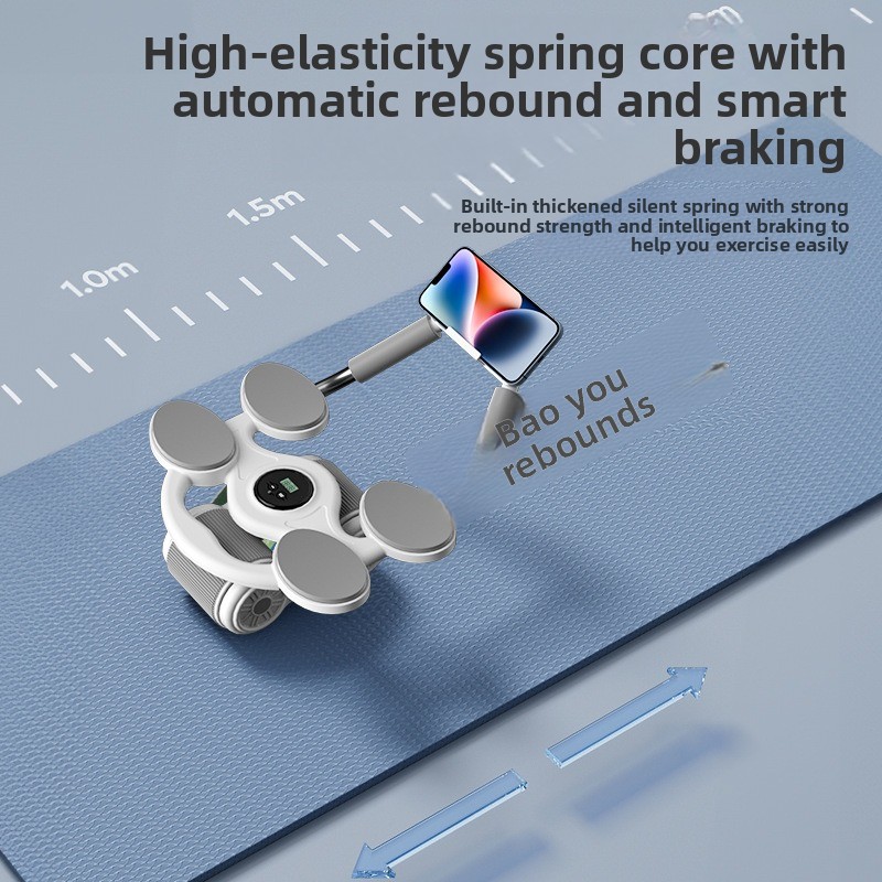 4개의 팔꿈치 지지대, 자동 리바운드 기능이 있는 복근 - Ab Roller Wheel With Elbow Support 리뷰 및 가격