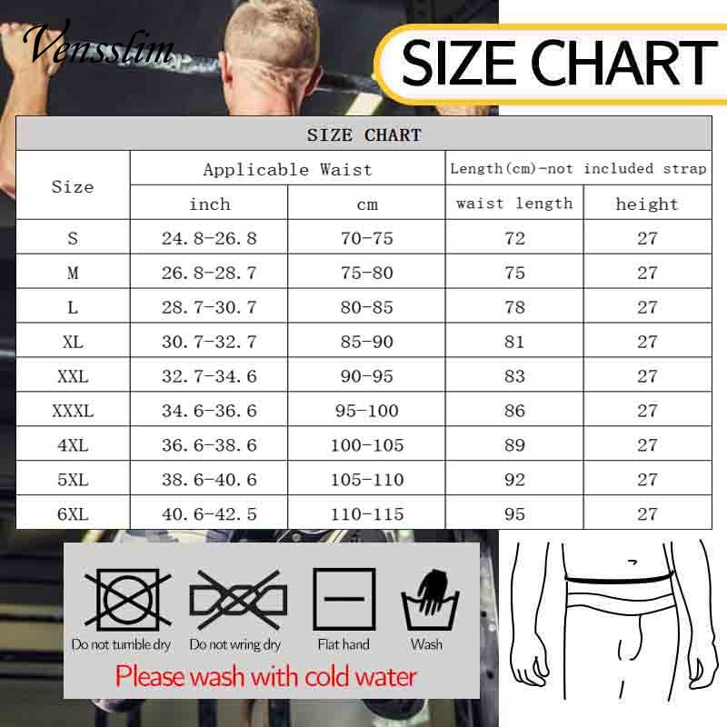 Vensslim 남성 허리 트레이너 트리머 핫 네오프렌 - Sweat Waist Trainer Belt Neoprene 리뷰 및 가격