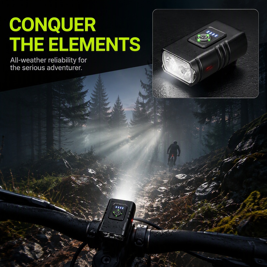 자전거 라이트 USB 충전식 LED 자전거 헤드라이트  - Rechargeable Bicycle Headlight 1000 Lumen 리뷰 및 가격