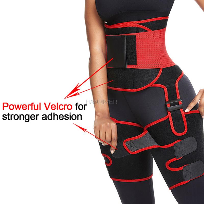 허리 및 허벅지 트리머 이중 압축 벨트, 다리 지지대, - Sweat Waist Trainer Belt Neoprene 리뷰 및 가격