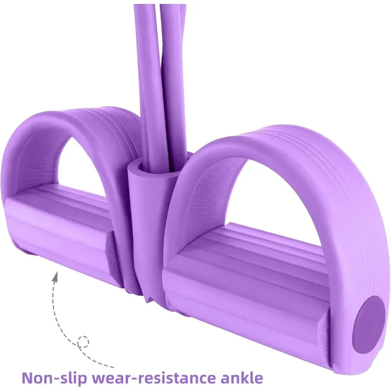 4/6 레벨 저항 밴드 미끄럼 방지 손잡이가 있는 탄성 - Pilates Bar Kit With Resistance Bands 리뷰 및 가격